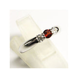 誕生石 3ストーン リング 【誕生石1月】