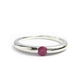 誕生石 一粒カラーストーン リング 【誕生石7月】