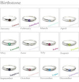 誕生石 一粒カラーストーン リング 【誕生石11月】