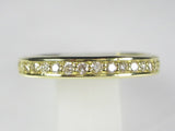 K18YG イエローゴールド ダイヤモンド リング 0.50CT