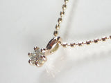 K10PG ピンクゴールド ダイヤモンド ペンダント ネックレス