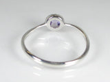 K10WG ホワイトゴールドアメジスト(アメシスト) リング 【誕生石2月】