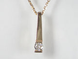 K18PG ピンクゴールド ダイヤモンド ペンダント ネックレス