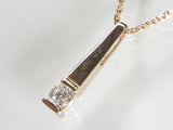 K18PG ピンクゴールド ダイヤモンド ペンダント ネックレス