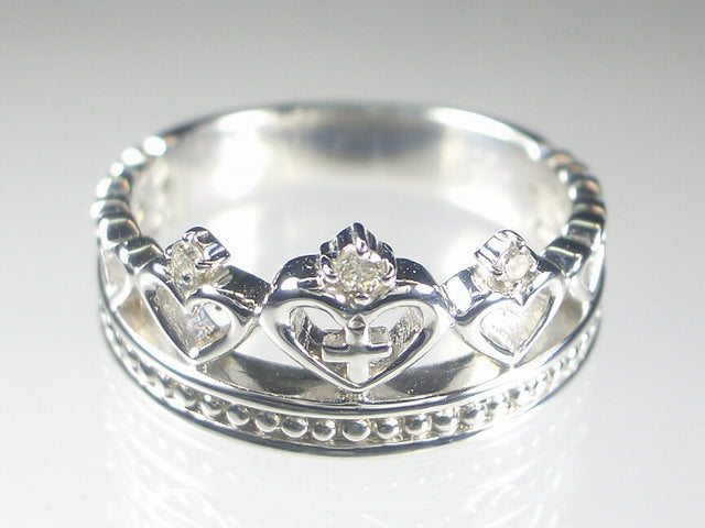 K18WG ダイア　リング K18WGダイヤモンドリング