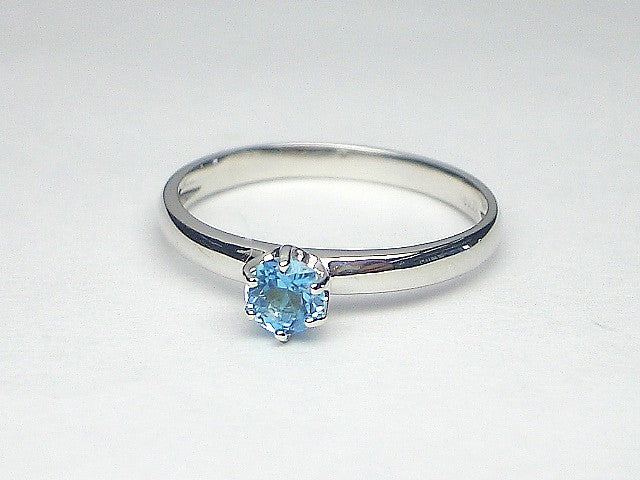 K18WGブルートパーズ リング 【誕生石11月】 – オールジュエリー公式