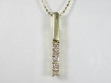 K18YGダイヤ ペンダント ネックレス