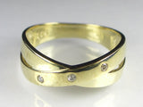 K10YGダイヤ リング