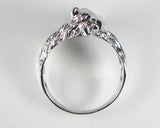 K18WGダイヤ リング