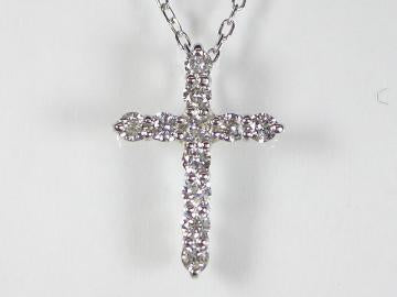 PT プラチナダイヤクロス ペンダント ネックレス – オールジュエリー