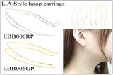 LAスタイル!ハンドメイド フープピアス タイプ3