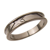 シンプルライン ペアリング (PinkGold・Blackコーティング)