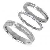 with me ハーフエタニティセットペアリング