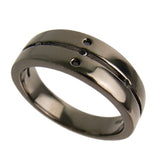 シンプルライン ペアリング (PinkGold・Blackコーティング)