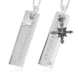 with me メッセージペア ネックレス ANNIVERSARY(記念日)