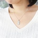 with me ハートプレート ネックレス