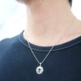 with me クロスインサークル ネックレス