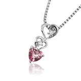 with me トリプルハート ネックレス