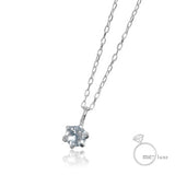 me. アクアマリン/誕生石1粒石 ネックレス