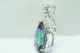 【即納】大粒4.8CT 天然 ミスティックトパーズ ペンダントトップ レディース ギフト 誕生日 女性 贈り物 ご褒美ジュエリー お守り 【プレゼントに】