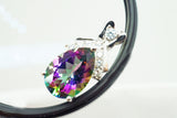 【即納】大粒4.8CT 天然 ミスティックトパーズ ペンダントトップ レディース ギフト 誕生日 女性 贈り物 ご褒美ジュエリー お守り 【プレゼントに】