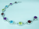 カラーストーン マルチブレスレット