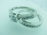 CZダイヤ(キュービック・ジルコニア)0.72カラット ダブルリング