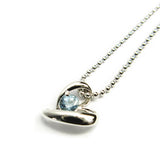 ハート シルバー ネックレス 【3月】