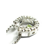 ペリドット×ダイヤモンド馬蹄 ネックレス 【8月誕生石】