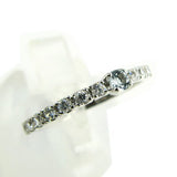 誕生石 ハーフエタニティー リング 【誕生石3月】