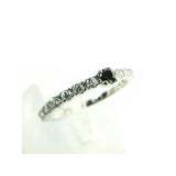 誕生石 ハーフエタニティー リング 【誕生石4月】