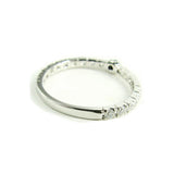 誕生石 ハーフエタニティー リング 【誕生石4月】