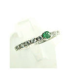 誕生石 ハーフエタニティー リング 【誕生石5月】