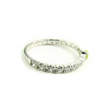 誕生石 ハーフエタニティー リング 【誕生石8月】