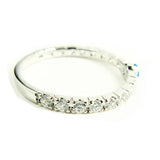 誕生石 ハーフエタニティー リング 【誕生石11月】