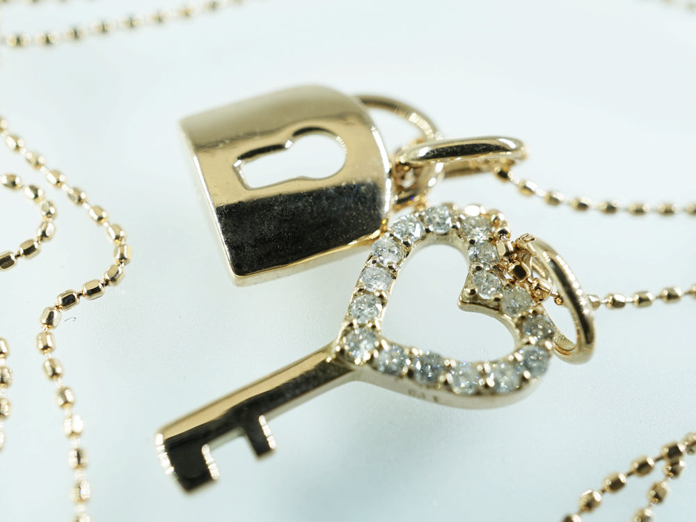 K18P ダイヤモンド 鍵型ネックレス – オールジュエリー公式ショップ