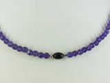 ブラックシリカ ネックレス アメジスト