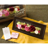 プリザーブドフラワー フレームブラウン2