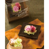 プリザーブドフラワー フレームブラウン3