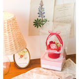 プリザーブドフラワー お花レッドSL