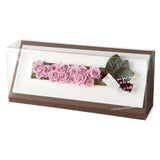 プリザーブドフラワー ピンクローズ1