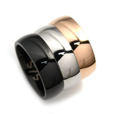 ステンレス 6mm幅 甲丸リング シルバー【即納】