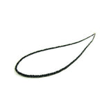 2.5mmブラックスピネル ネックレス