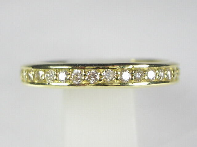 K18YG イエローゴールド ダイヤモンド リング　0.50CT