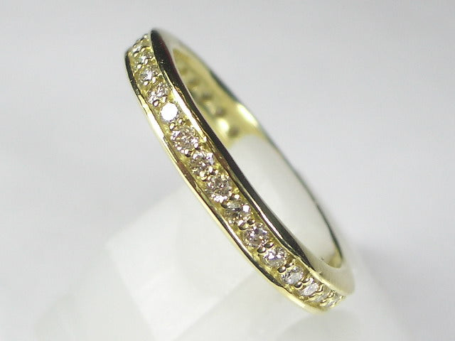 K18YG イエローゴールド ダイヤモンド リング　0.50CT
