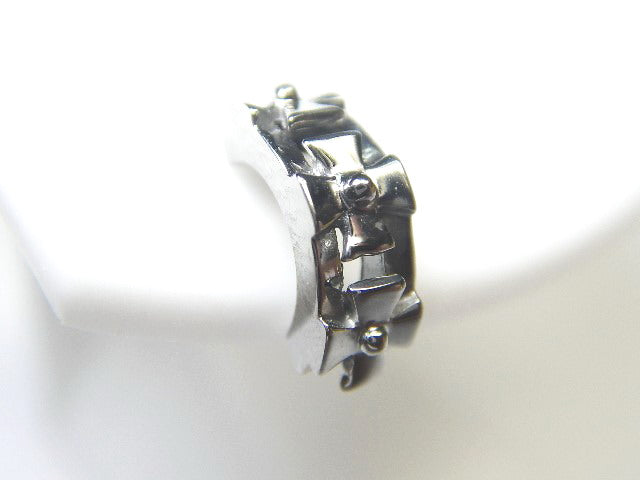 K14WG ホワイトゴールドメンズ ピアス