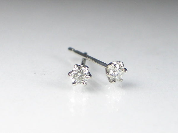 PT プラチナダイヤ ピアス 0.1CT