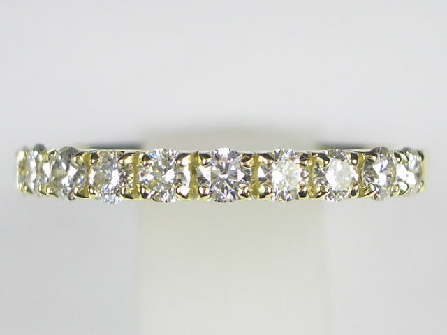 K18YG イエローゴールド ダイヤモンド リング