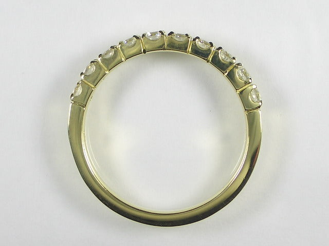 K18YG イエローゴールド ダイヤモンド リング