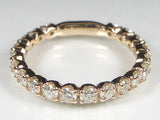K18PG　ピンクゴールド ダイヤモンド リング 1.00CT
